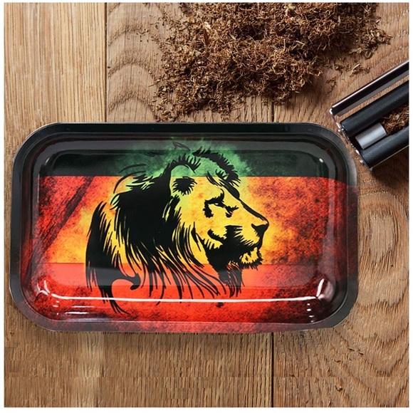 Lion Head Rolling Tray - Picture 3 of 3